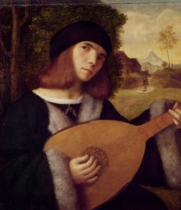 Il suonatore di liuto da Giovanni de Busi Cariani